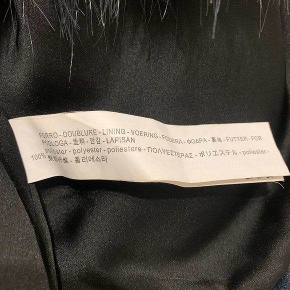 Zara Faux Fur Striped Jacket - Picture 9 of 10